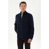 U.S. Polo Assn. Erkek Regular Fit Fermuarlı Lacivert Örme Hırka 50309988-VR033