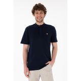 U.S. Polo Assn. Erkek Regular Fit Hakim Yaka Lacivert Basic Tişört 50305914-vr033