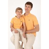 U.S. Polo Assn. Erkek Regular Fit Polo Yaka Turuncu Basic Tişört 50306007-VR202 - Kavun