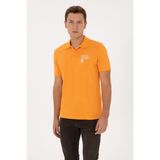 U.S. Polo Assn. Erkek Regular Fit Polo Yaka Turuncu Tişört 50324903-VR051 - Turuncu1