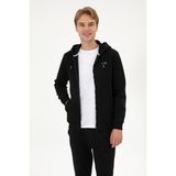 U.S. Polo Assn. Erkek Regular Fit Siyah Şardonlu Örme Hırka 50313755-VR046 - Siyah-128 - 2XL