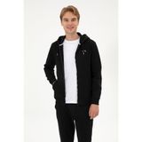 U.S. Polo Assn. Erkek Regular Fit Siyah Şardonlu Örme Hırka 50313755-VR046