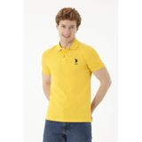 U.s. Polo Assn. Erkek Safran Tişört Basic 50284633-vr043