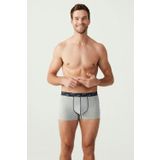 U.S. Polo Assn. Erkek Saks Lacivert Sarı 3'lü Boxer