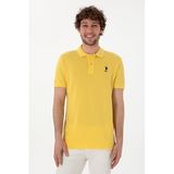 U.s. Polo Assn. Erkek Sarı Tişört Basic 50298041-VR044 - M