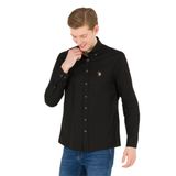 U.s. Polo Assn. Erkek Siyah Basic Gömlek 50263099-vr046