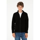 U.S. Polo Assn. Erkek Siyah Basic Polar Hırka 50298066-vr046