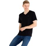 U.S. Polo Assn. Erkek Siyah Basic Tişört 50263203-VR046-XS