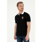 U.S. Polo Assn. Erkek Siyah Basic Tişört 50279559-VR046