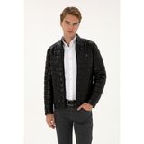 U.s. Polo Assn. Erkek Siyah Deri Mont-Kaban 50317321-001 - 001 Siyah - Dropsuz - 54