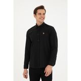 U.S. Polo Assn. Erkek Siyah Gömlek Basic 50282588-VR046 - 2XL