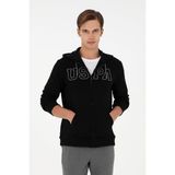 U.S. Polo Assn. Erkek Siyah Hırka (örme) 50295172-VR046, 2XL