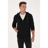 U.s. Polo Assn. Erkek Siyah Hırka (Örme) 50313748-VR046 - Siyah-128 - 2XL
