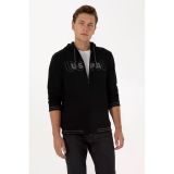 U.s. Polo Assn. Erkek Siyah Hırka Örme 50316355-vr046 Siyah