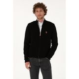 U.s. Polo Assn. Erkek Siyah Hırka Triko 50307800-vr046 Siyah