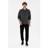 U.S. Polo Assn. Erkek Siyah Jogger Fit Kanvas Pantolon 50297758-vr046