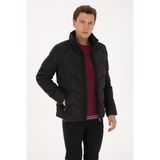 U.S. Polo Assn. Erkek Siyah Mont 50311643-VR046 Trend Düz Yaka Kolsuz Günlük Kullanım İçin - 48 - Siyah-128