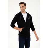 U.S. Polo Assn. Erkek Siyah Örme Hırka 50289028-vr046