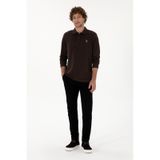 U.s. Polo Assn. Erkek Siyah Pantolon Kanvas-chino 50316831-vr046 Siyah
