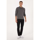 U.s. Polo Assn. Erkek Siyah Pantolon (Kanvas-Chino) 50316835-VR046 - Siyah-128 - 32 - 29
