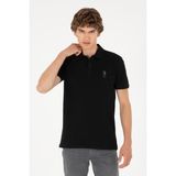 U.S. Polo Assn. Erkek Siyah Tişört Basic 50284633-VR046 - Siyah-128