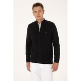 U.S. Polo Assn. Erkek Siyah Triko Hırka 50315024-VR046