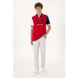 U.S. Polo Assn. Erkek Slim Fit Açık Gri Kanvas Pantolon 50309126-VR001