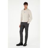 U.S. Polo Assn. Erkek Slim Fit Antrasit Kanvas Pantolon 50296159-VR006 - 31 - 34
