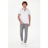 U.S. Polo Assn. Erkek Slim Fit Gri Kanvas Pantolon 50299990-VR024