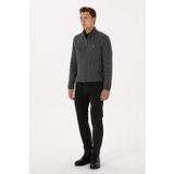 U.S. Polo Assn. Erkek Slim Fit Gri Kanvas Pantolon 50310150-VR024