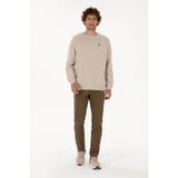 U.S. Polo Assn. Erkek Slim Fit Haki Kanvas Pantolon 50316831-VR027