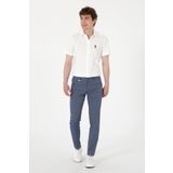 U.S. Polo Assn. Erkek Slim Fit Lacivert Kanvas Pantolon 50299990-VR033
