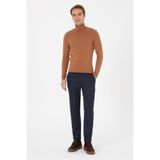 U.S. Polo Assn. Erkek Slim Fit Lacivert Kanvas Pantolon 50310212-VR033