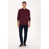 U.S. Polo Assn. Erkek Slim Fit Lacivert Kanvas Pantolon 50316835-VR033 - 32 - 28