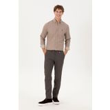 U.S. Polo Assn. Erkek Slim Fit Mor Kanvas Pantolon 50291198-VR038