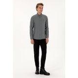 U.S. Polo Assn. Erkek Slim Fit Siyah Kanvas / Chino Pantolon 50310340-VR046