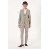 U.S. Polo Assn. Erkek Slim Fit Su Yeşili Kanvas Pantolon 50300476-VR048