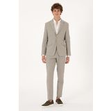U.S. Polo Assn. Erkek Slim Fit Su Yeşili Kanvas Pantolon 50300476-VR048