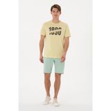 U.s. Polo Assn. Erkek Su Yeşili Şort (Örme) 50305933-VR048 - 2XL