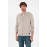 U.S. Polo Assn. Erkek Taş Hırka (Triko) 50298272-VR049