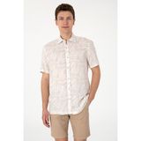 U.S. Polo Assn. Erkek Taş Kısa Kollu Gömlek 50300434-VR049