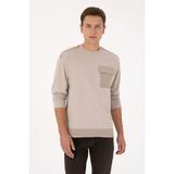 U.S. Polo Assn. Erkek Taş Sweatshirt 50316401-VR049