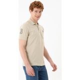 U.S. Polo Assn. Erkek Taş Tişört Basic 50284633-VR049 - XL - Taş1