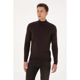 U.s. Polo Assn. Erkek Triko Kazak 2226849 - Koyu Kahverengi - M