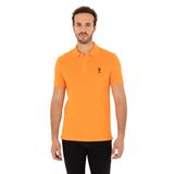 U.S. Polo Assn. Erkek Turuncu Tişört Basic 50279613-VR051