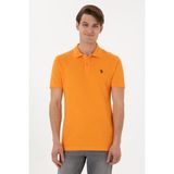 U.s. Polo Assn. Erkek Turuncu Tişört Basic 50297984-VR051 - M