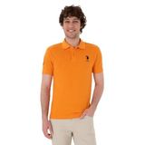 U.S. Polo Assn. Erkek Turuncu Tişört Basic 50305929-VR051