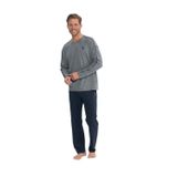 U.S. Polo Assn. Erkek Uzun Kollu Yuvarlak Yaka Penye Eşofman Pijama Takımı S25836