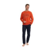 U.S. Polo Assn. Erkek Uzunkol Kışlık Pijama Takım