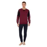 U.S. Polo Assn. Erkek Vişne Pijama Takım 50318594-VR223